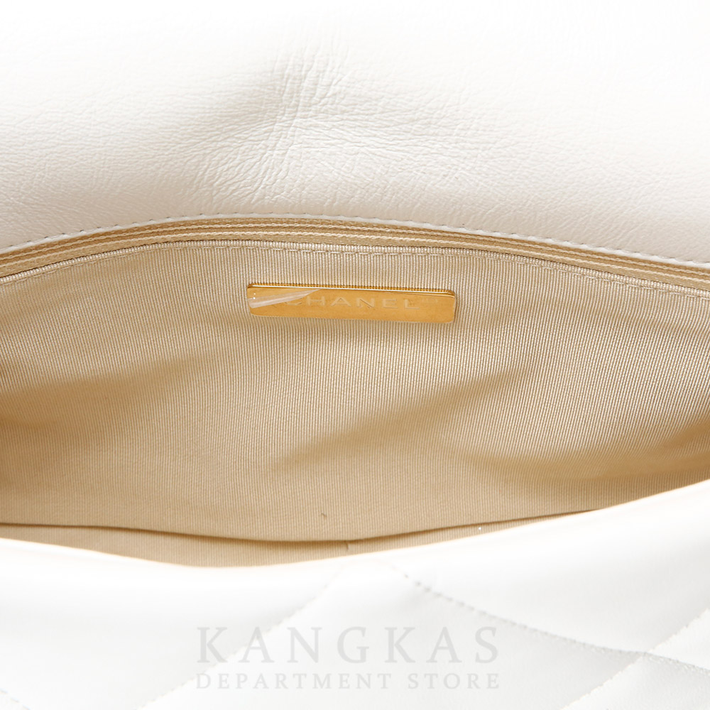 CHANEL(USED)샤넬 램스킨 19백 라지
