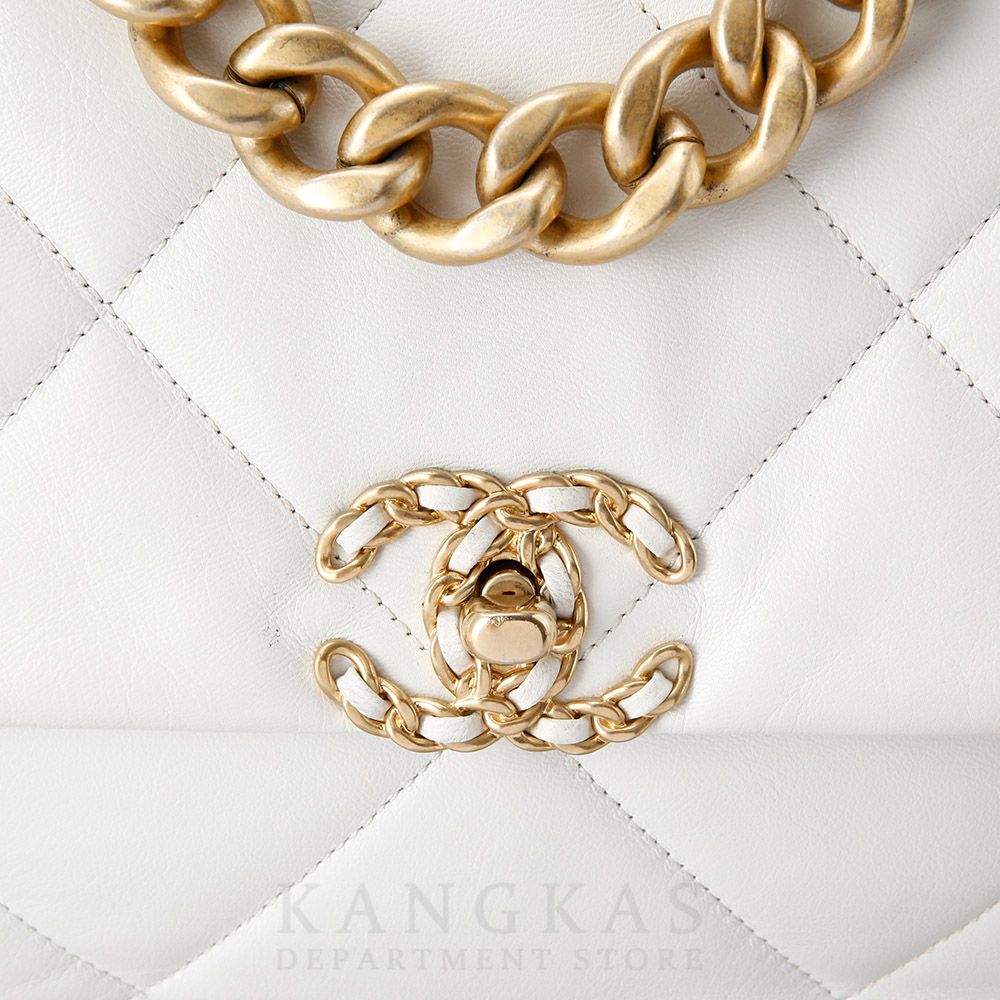 CHANEL(USED)샤넬 램스킨 19백 라지
