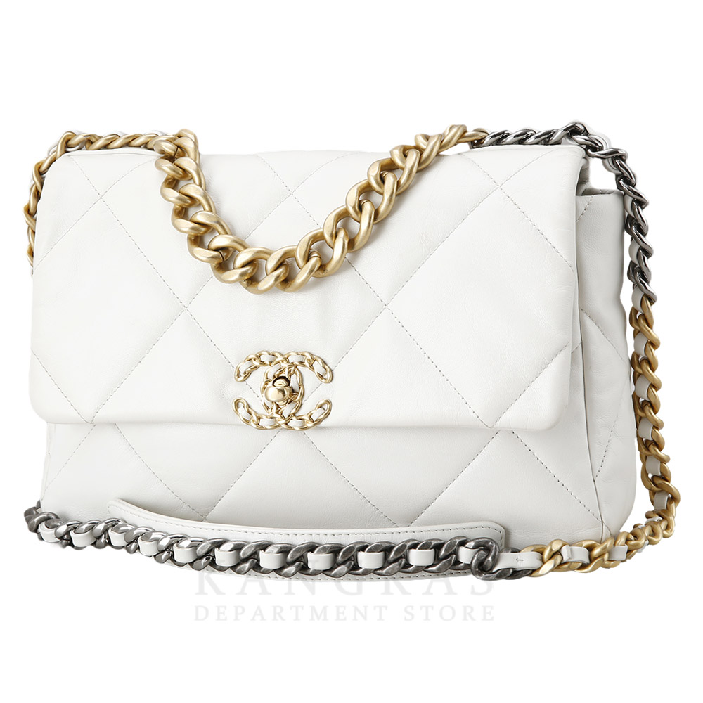 CHANEL(USED)샤넬 램스킨 19백 라지