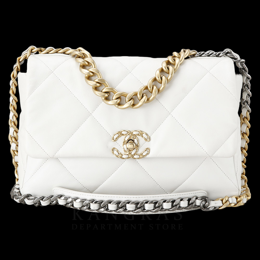 CHANEL(USED)샤넬 램스킨 19백 라지
