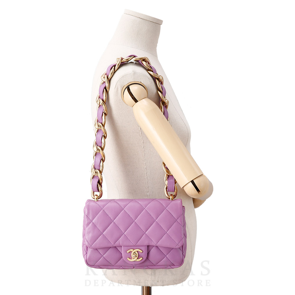 CHANEL(USED)샤넬 시즌 체인 플랩백
