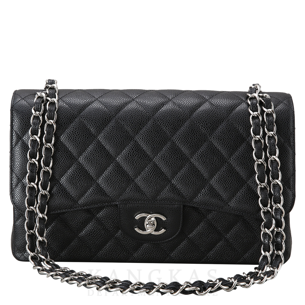 CHANEL(USED)샤넬 클래식 캐비어 라지 플랩백