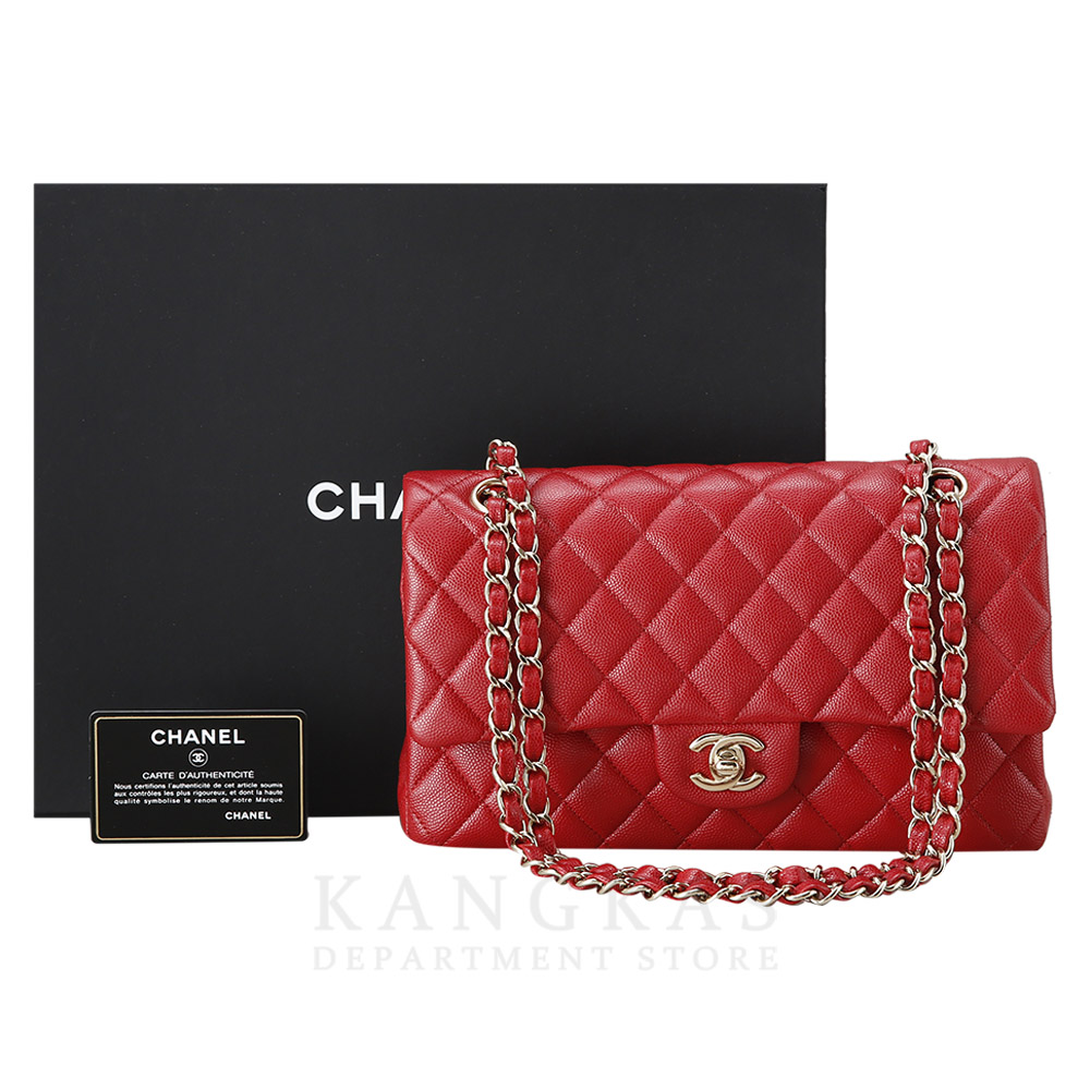 CHANEL(USED)샤넬 캐비어 클래식 미듐 플랩백