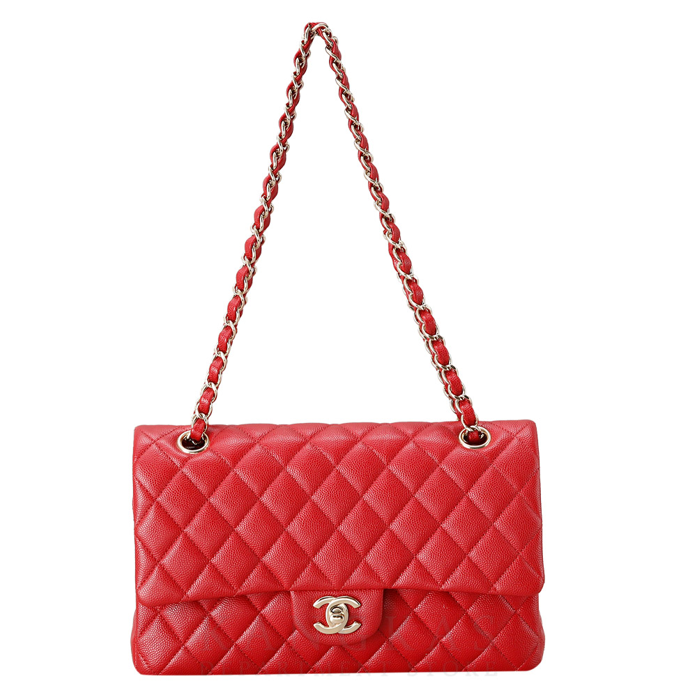 CHANEL(USED)샤넬 캐비어 클래식 미듐 플랩백