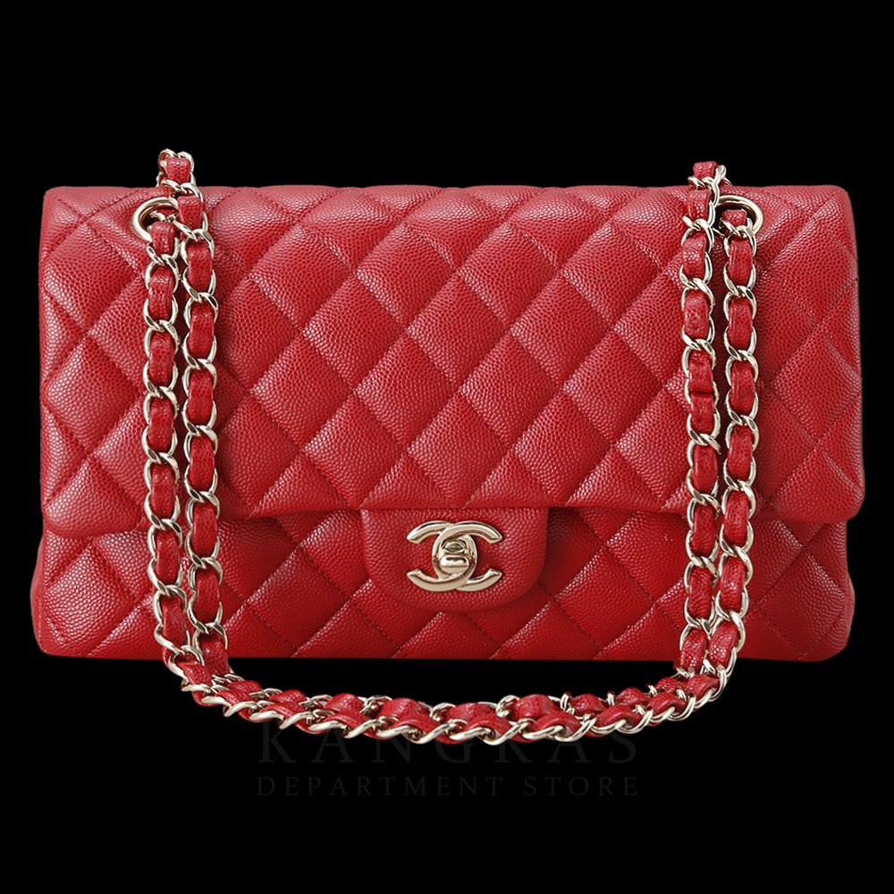 CHANEL(USED)샤넬 캐비어 클래식 미듐 플랩백