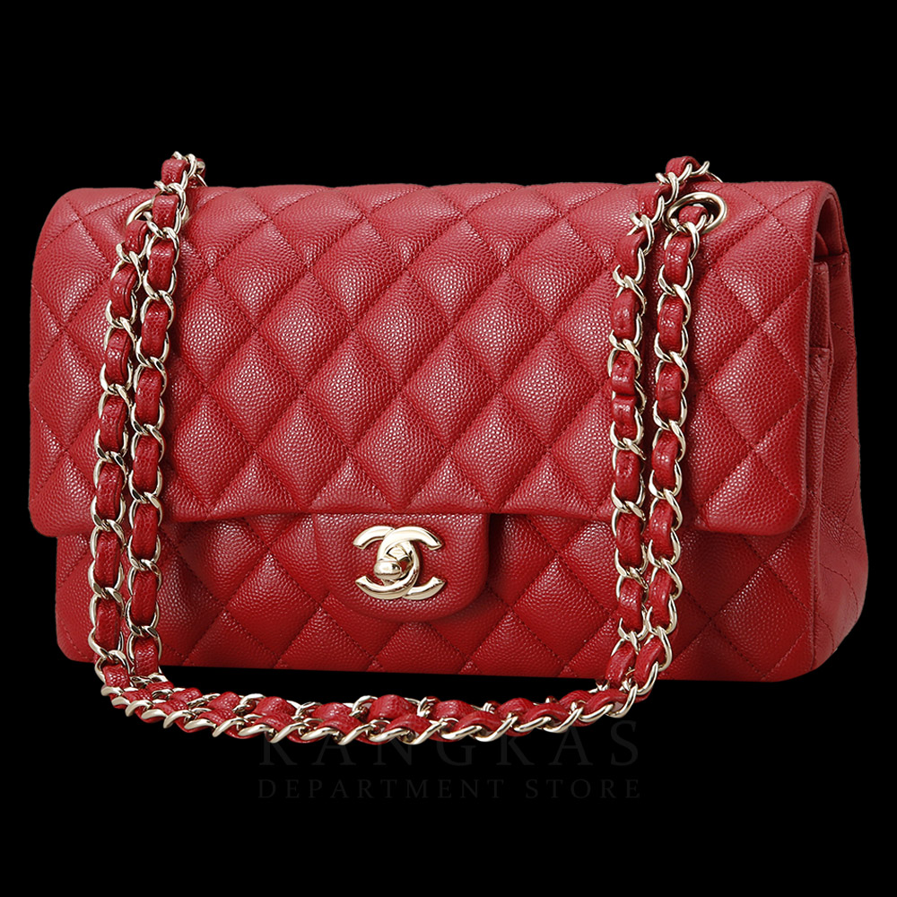 CHANEL(USED)샤넬 캐비어 클래식 미듐 플랩백