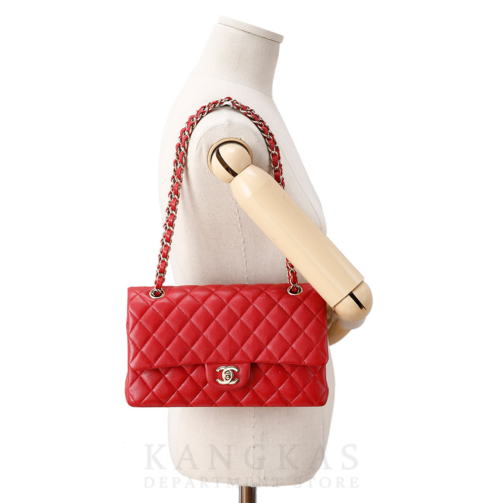 CHANEL(USED)샤넬 캐비어 클래식 미듐 플랩백