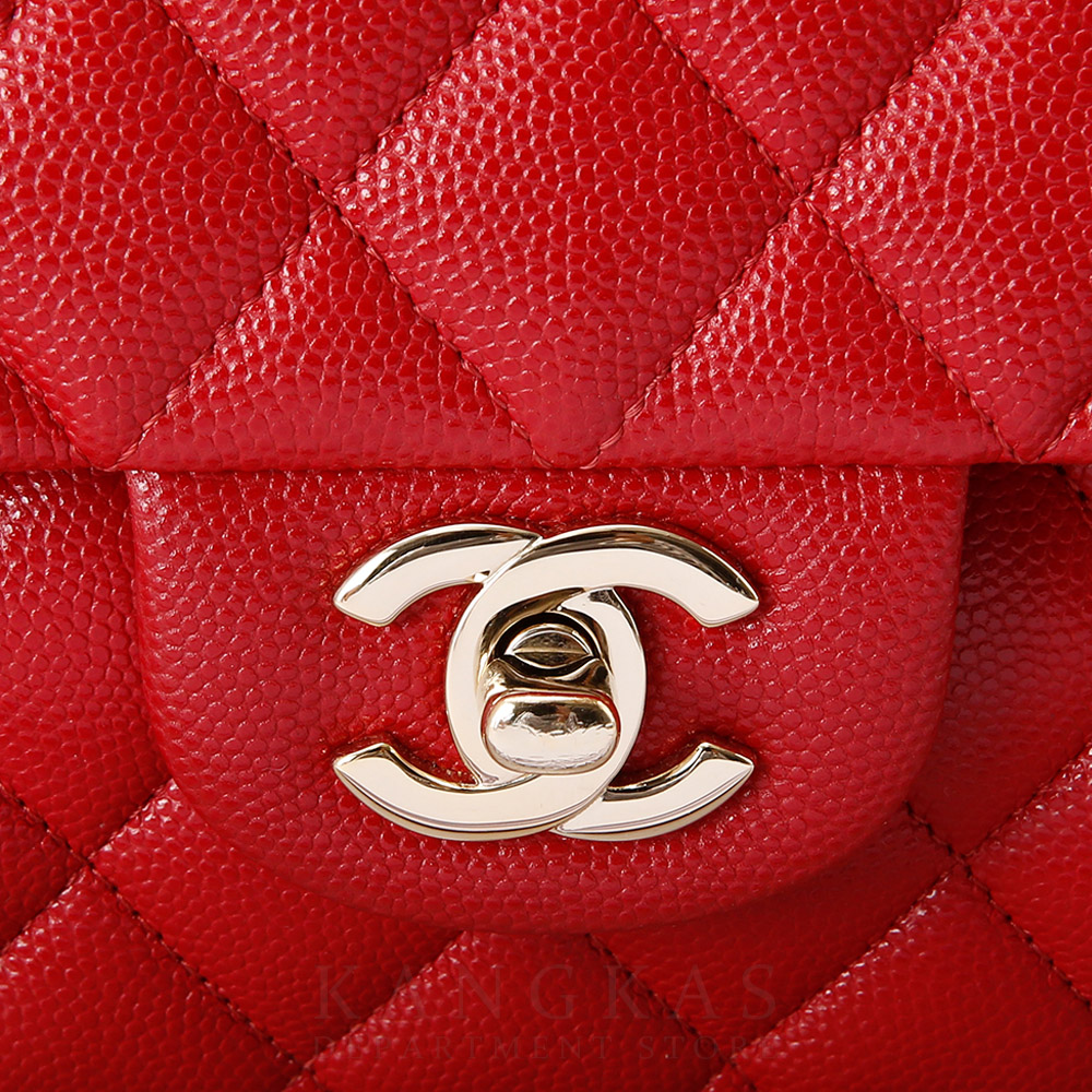 CHANEL(USED)샤넬 캐비어 클래식 미듐 플랩백