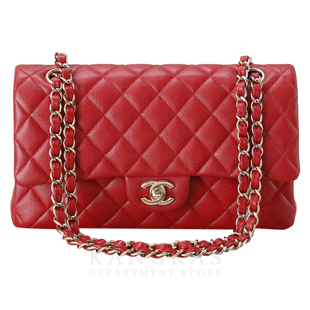 CHANEL(USED)샤넬 캐비어 클래식 미듐 플랩백
