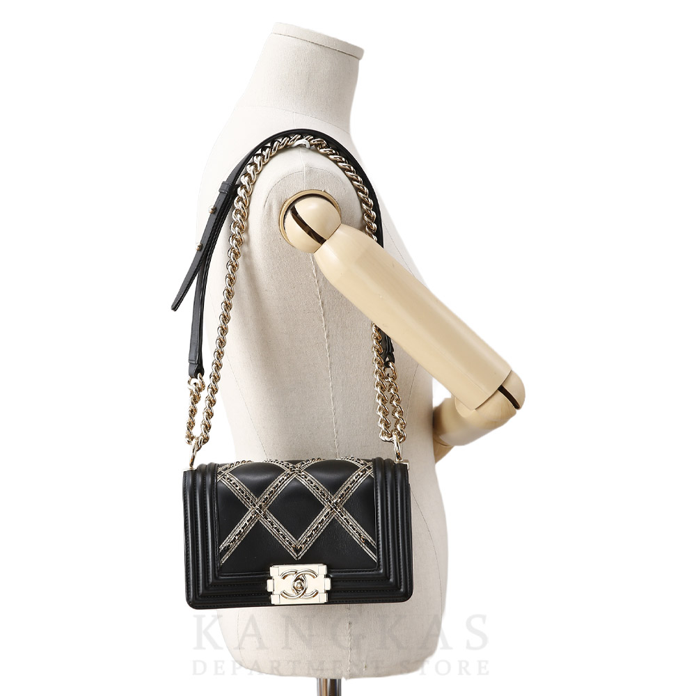 CHANEL(USED)샤넬 A67085 보이샤넬 스몰 플랩백