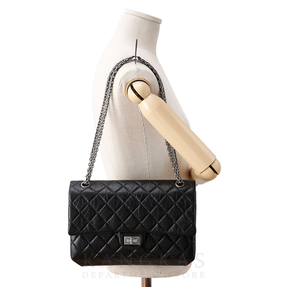 CHANEL(USED)샤넬 2.55 빈티지 미듐 플랩백