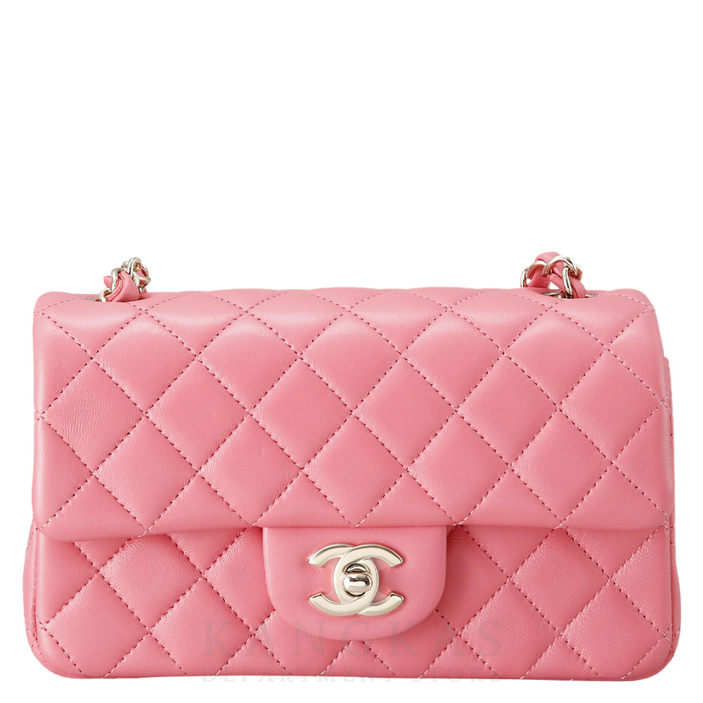 CHANEL(USED)샤넬 램스킨 클래식 뉴미니