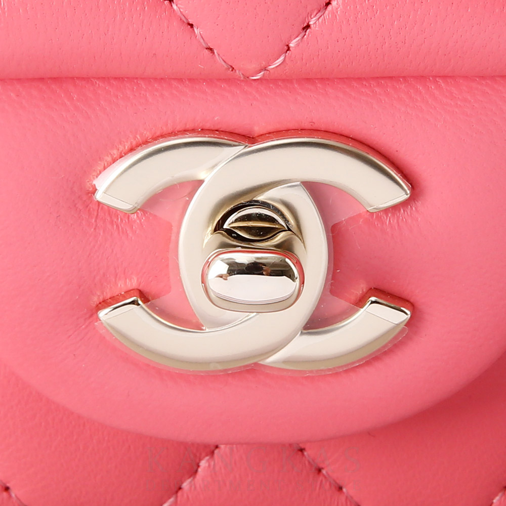 CHANEL(USED)샤넬 램스킨 클래식 뉴미니