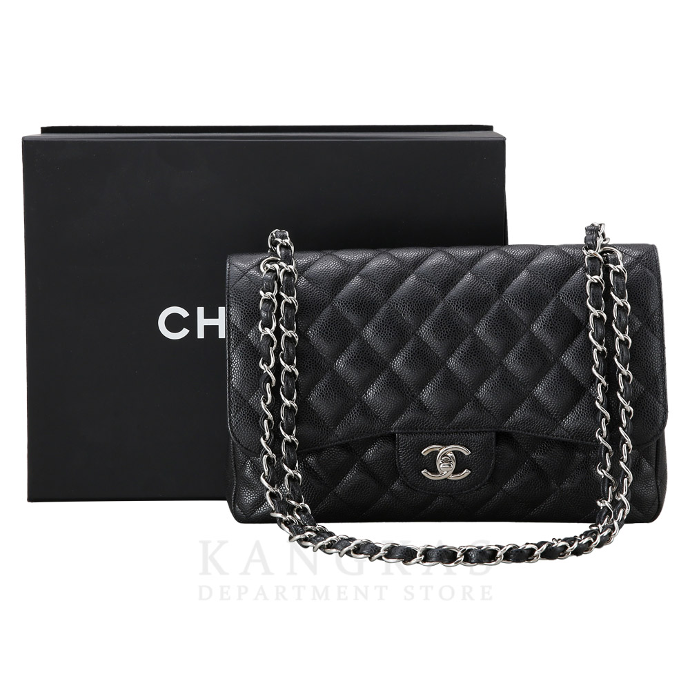CHANEL(USED)샤넬 캐비어 클래식 라지 플랩백