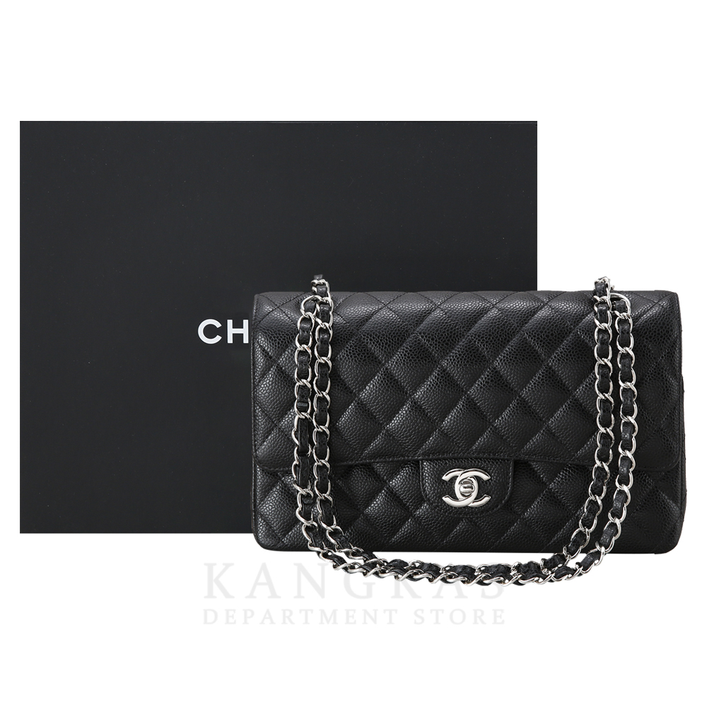 CHANEL(USED)샤넬 캐비어 클래식 미듐 플랩백