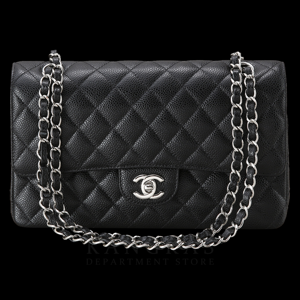 CHANEL(USED)샤넬 캐비어 클래식 미듐 플랩백