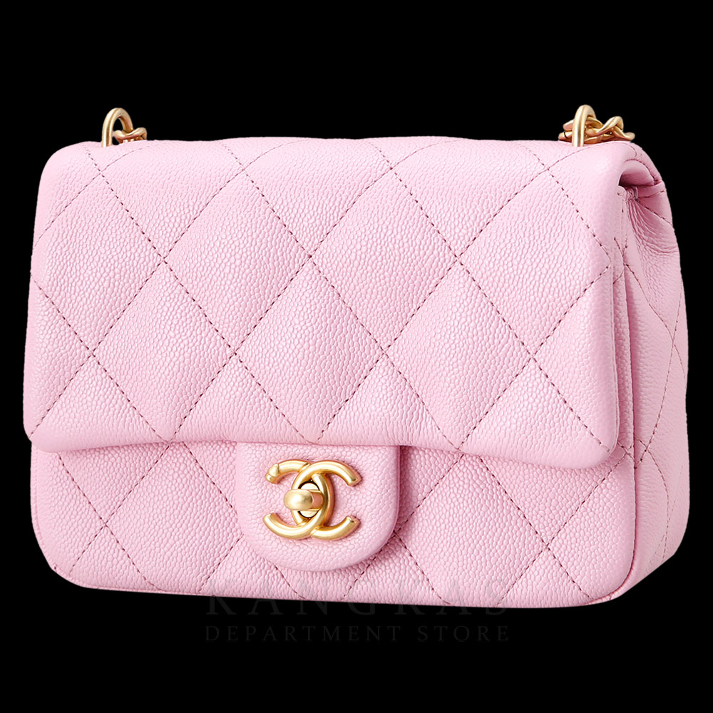 CHANEL(USED)샤넬 캐비어 클래식 하트볼 뉴미니
