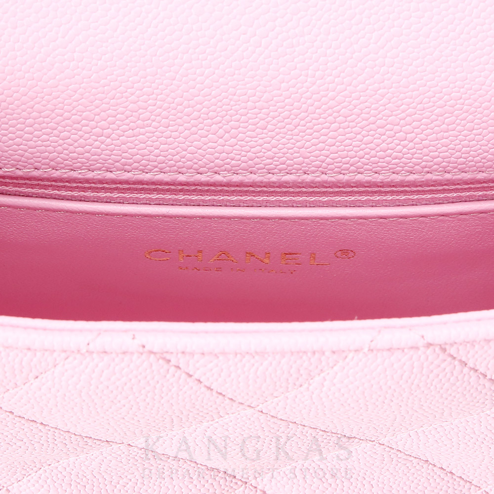 CHANEL(USED)샤넬 캐비어 클래식 하트볼 뉴미니