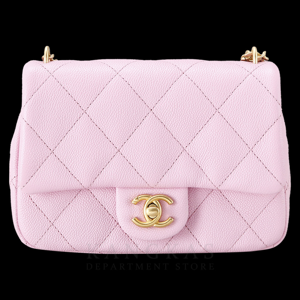 CHANEL(USED)샤넬 캐비어 클래식 하트볼 뉴미니