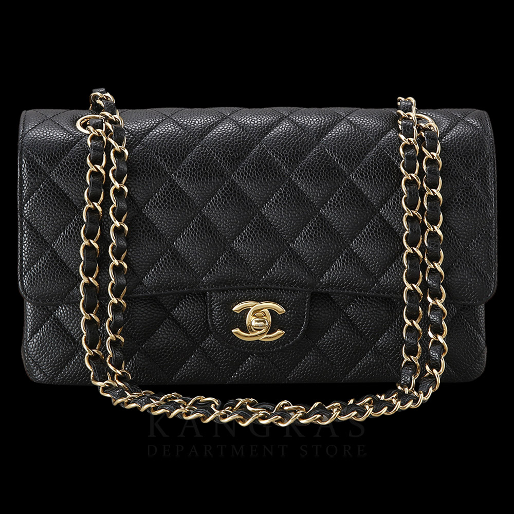 CHANEL(USED)샤넬 클래식 캐비어 미듐