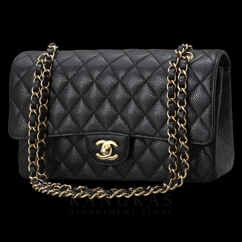 CHANEL(USED)샤넬 클래식 캐비어 미듐