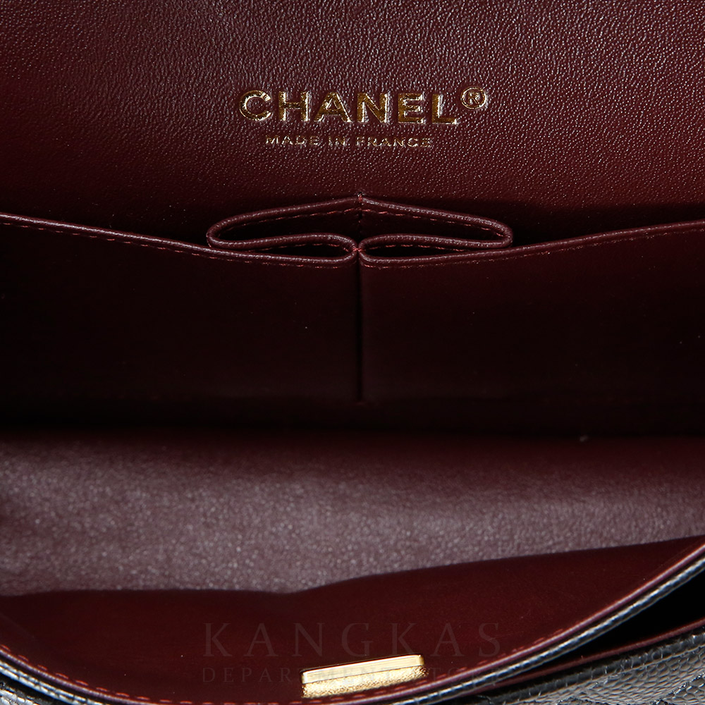 CHANEL(USED)샤넬 클래식 캐비어 미듐