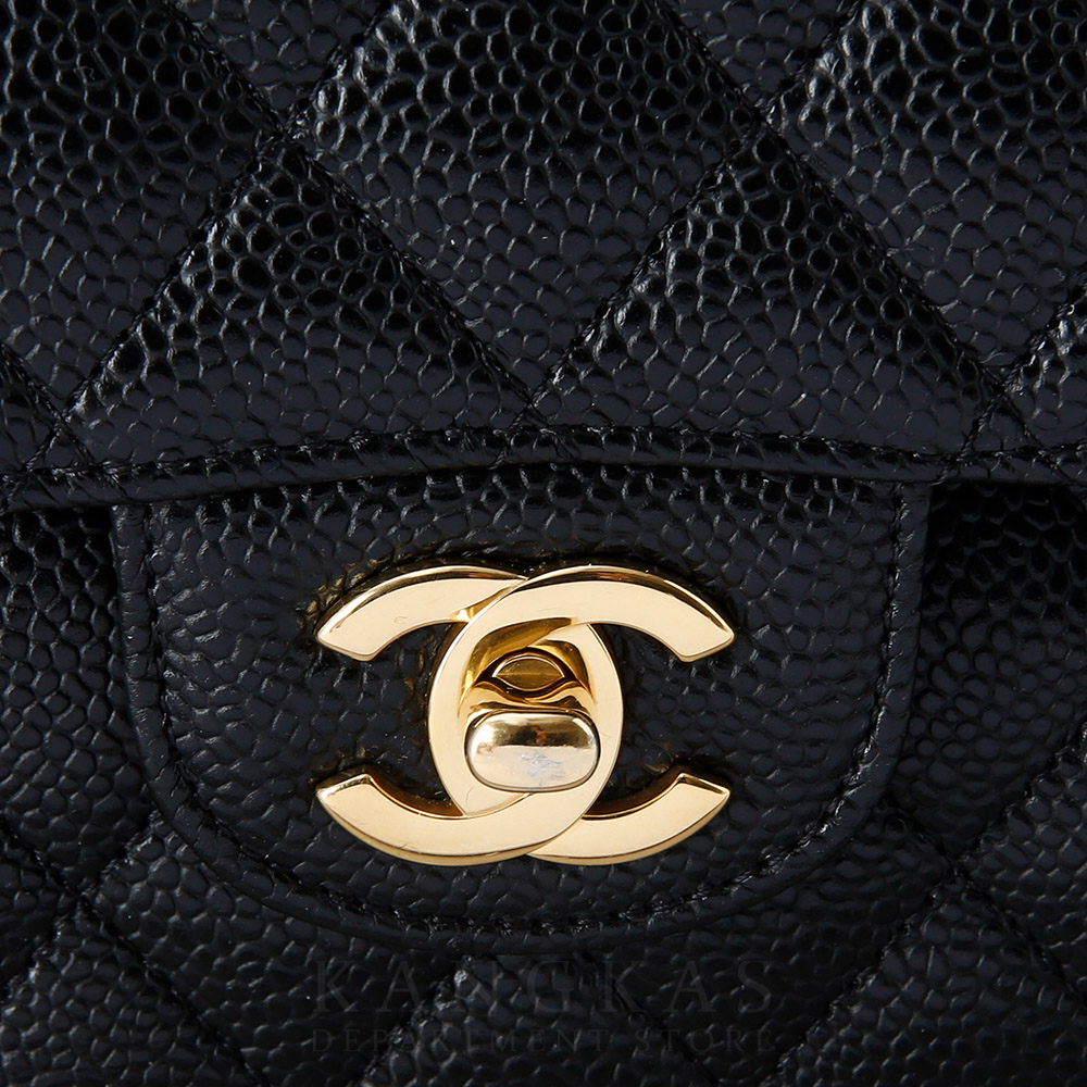 CHANEL(USED)샤넬 클래식 캐비어 미듐