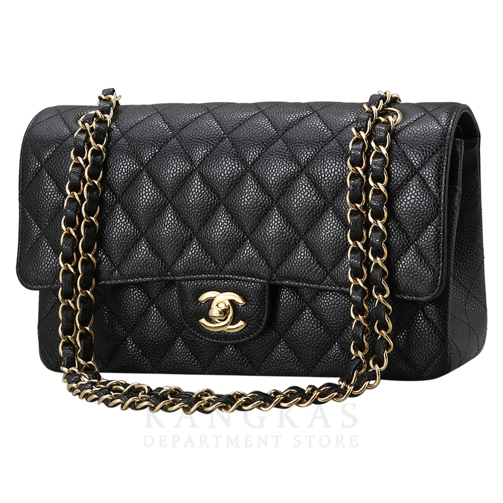 CHANEL(USED)샤넬 클래식 캐비어 미듐