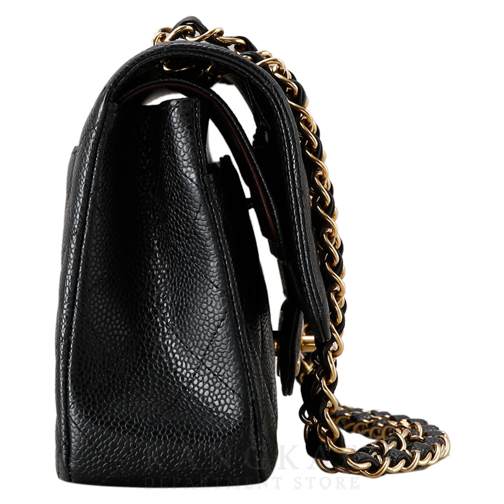 CHANEL(USED)샤넬 클래식 캐비어 미듐