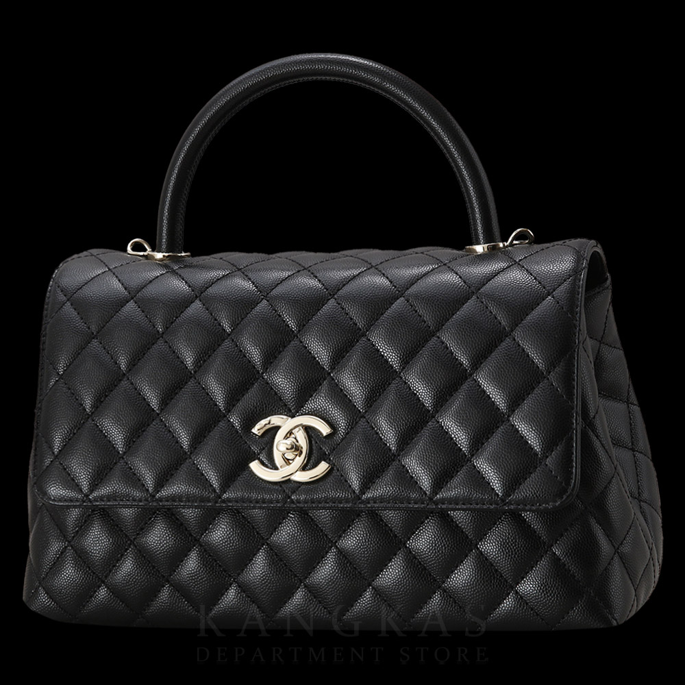 CHANEL(USED)샤넬 A92991 캐비어 코코핸들 미듐