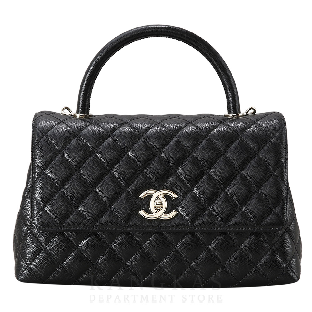 CHANEL(USED)샤넬 A92991 캐비어 코코핸들 미듐