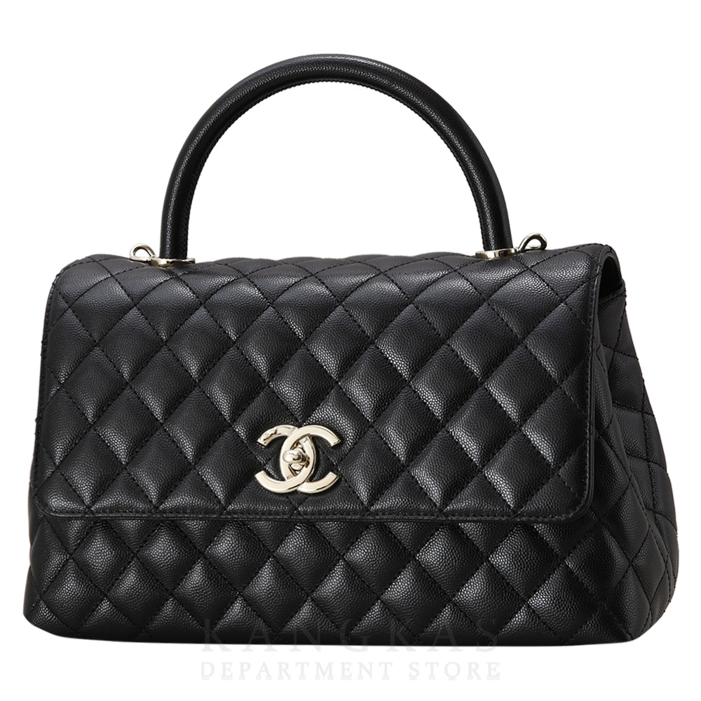 CHANEL(USED)샤넬 A92991 캐비어 코코핸들 미듐