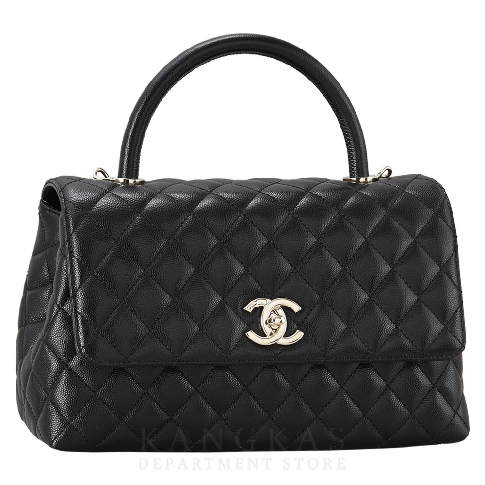 CHANEL(USED)샤넬 A92991 캐비어 코코핸들 미듐