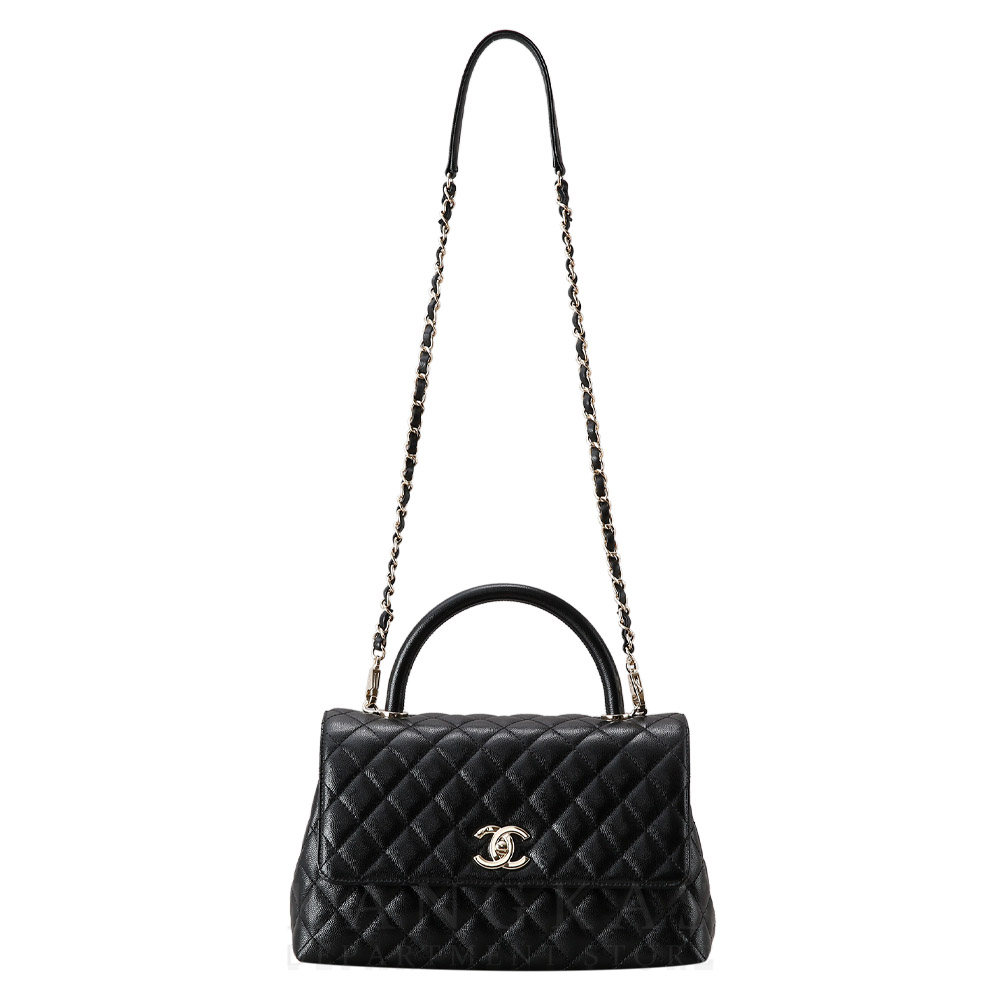 CHANEL(USED)샤넬 A92991 캐비어 코코핸들 미듐
