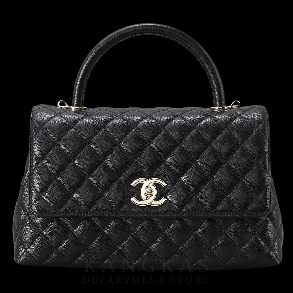 CHANEL(USED)샤넬 A92991 캐비어 코코핸들 미듐