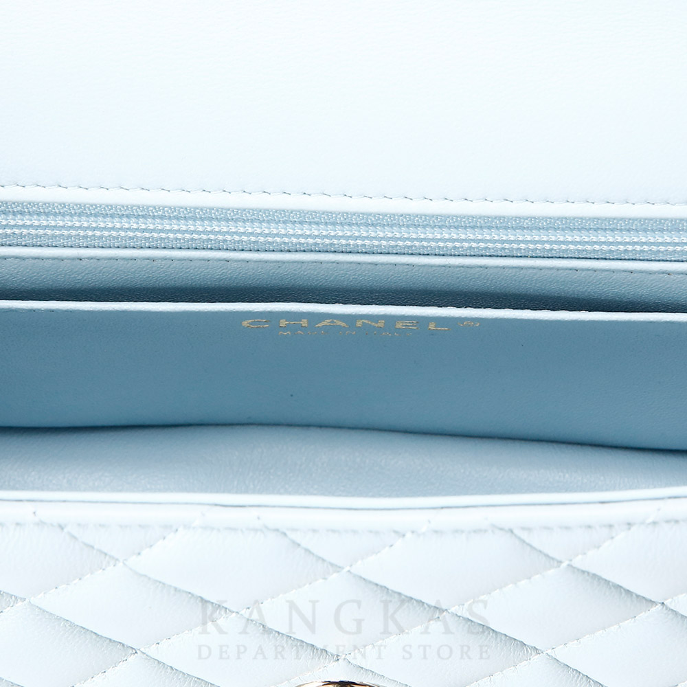 CHANEL(USED)샤넬 AS2431 뉴미니 탑핸들백