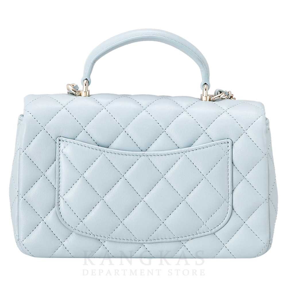CHANEL(USED)샤넬 AS2431 뉴미니 탑핸들백