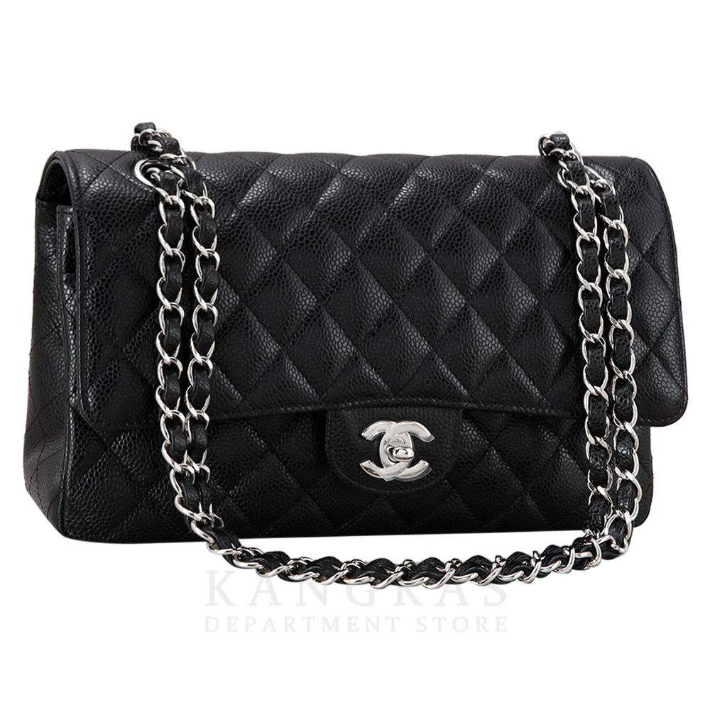 CHANEL(USED)샤넬 A01112 캐비어 클래식 미듐 플랩백