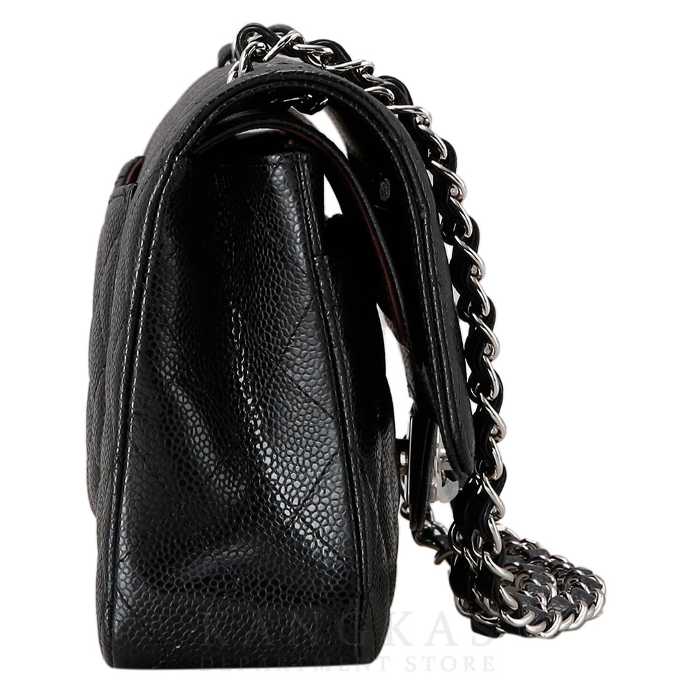 CHANEL(USED)샤넬 A01112 캐비어 클래식 미듐 플랩백