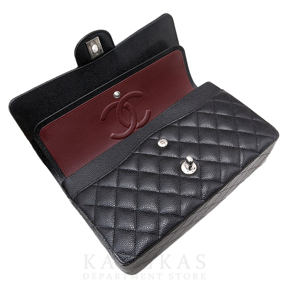 CHANEL(USED)샤넬 A01112 캐비어 클래식 미듐 플랩백