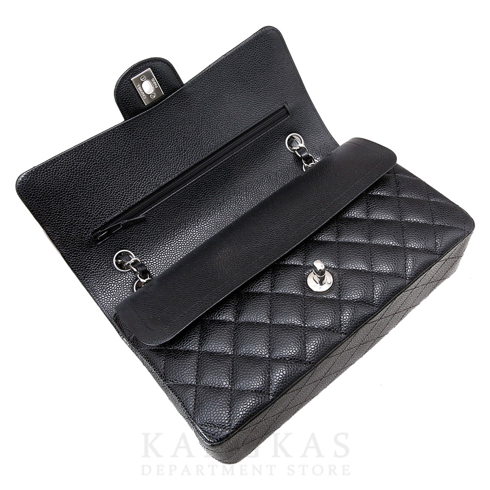 CHANEL(USED)샤넬 A01112 캐비어 클래식 미듐 플랩백