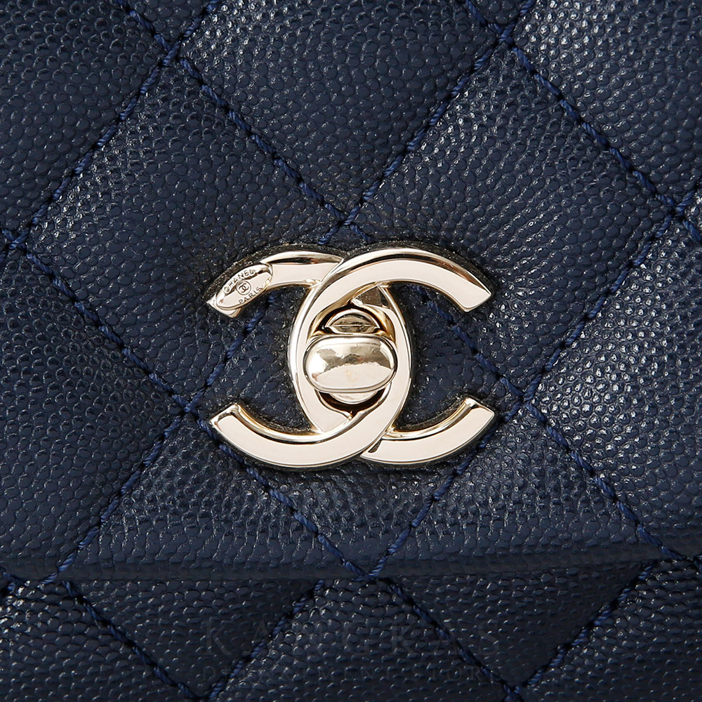 CHANEL(USED)샤넬 캐비어 코코핸들 스몰