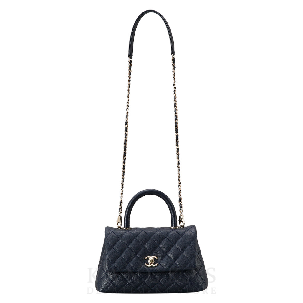 CHANEL(USED)샤넬 캐비어 코코핸들 스몰