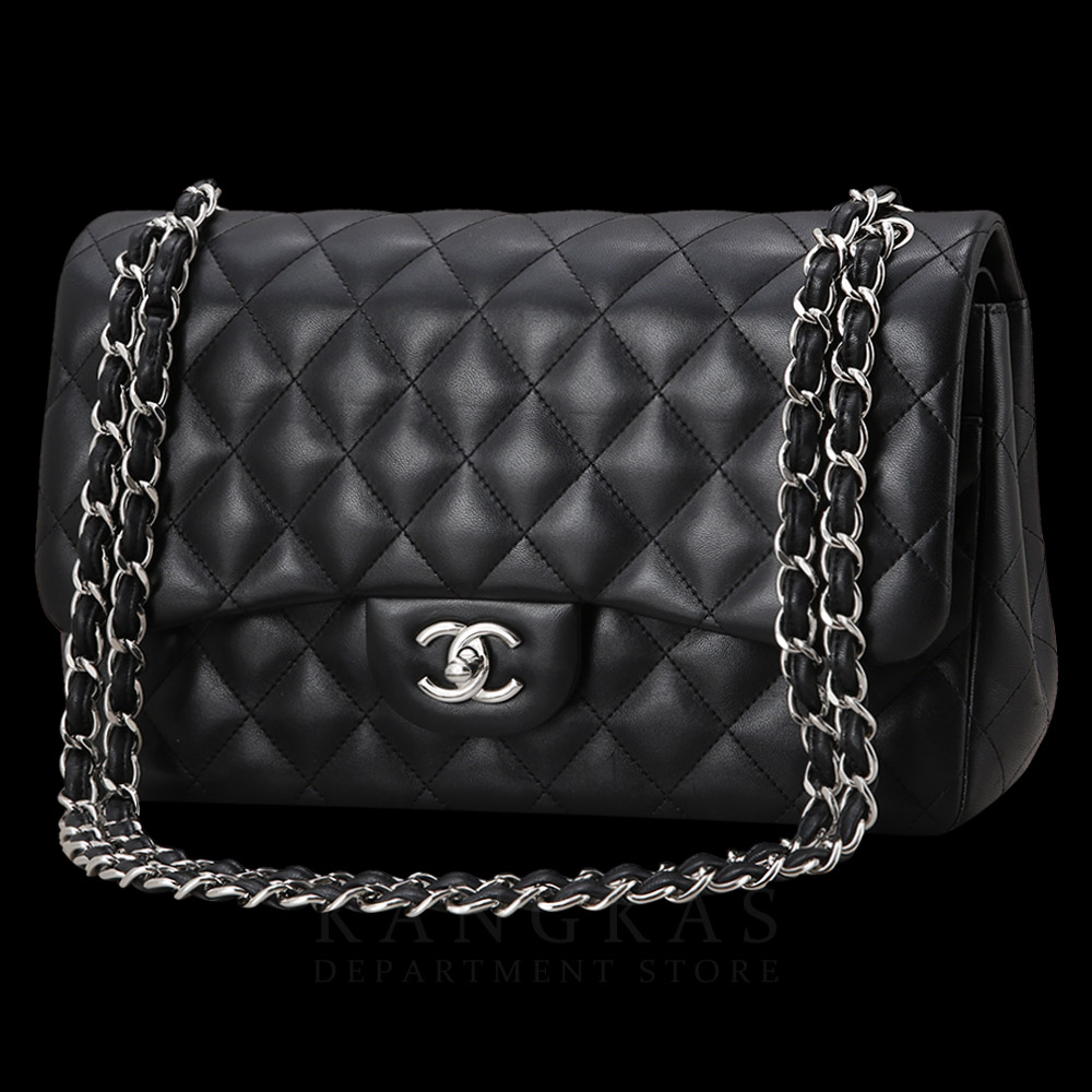 CHANEL(USED)샤넬 클래식 램스킨 점보