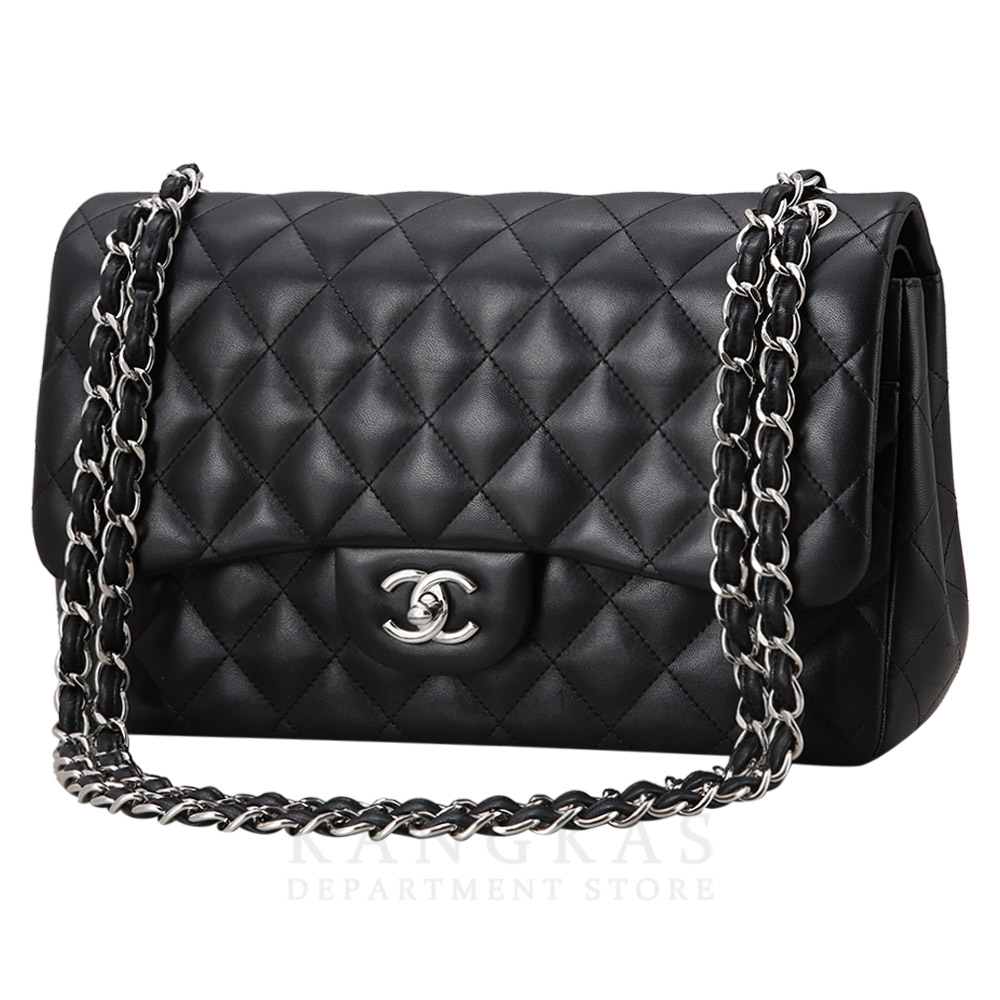 CHANEL(USED)샤넬 클래식 램스킨 점보