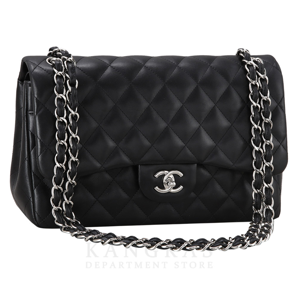 CHANEL(USED)샤넬 클래식 램스킨 점보