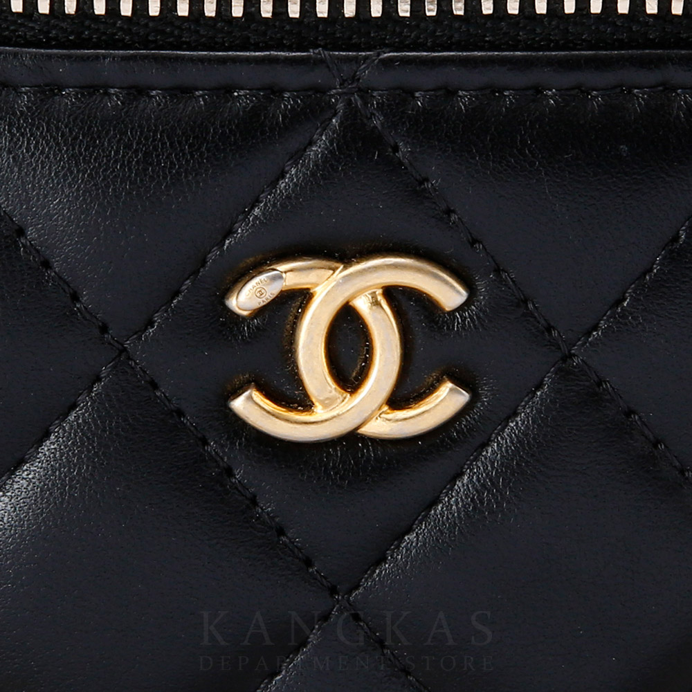 CHANEL(USED)샤넬 AP1447 골든볼 정사각 베니티 체인백