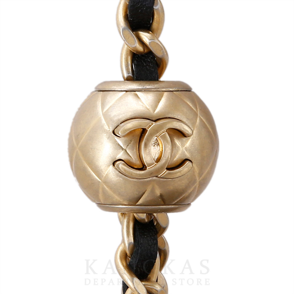 CHANEL(USED)샤넬 AP1447 골든볼 정사각 베니티 체인백