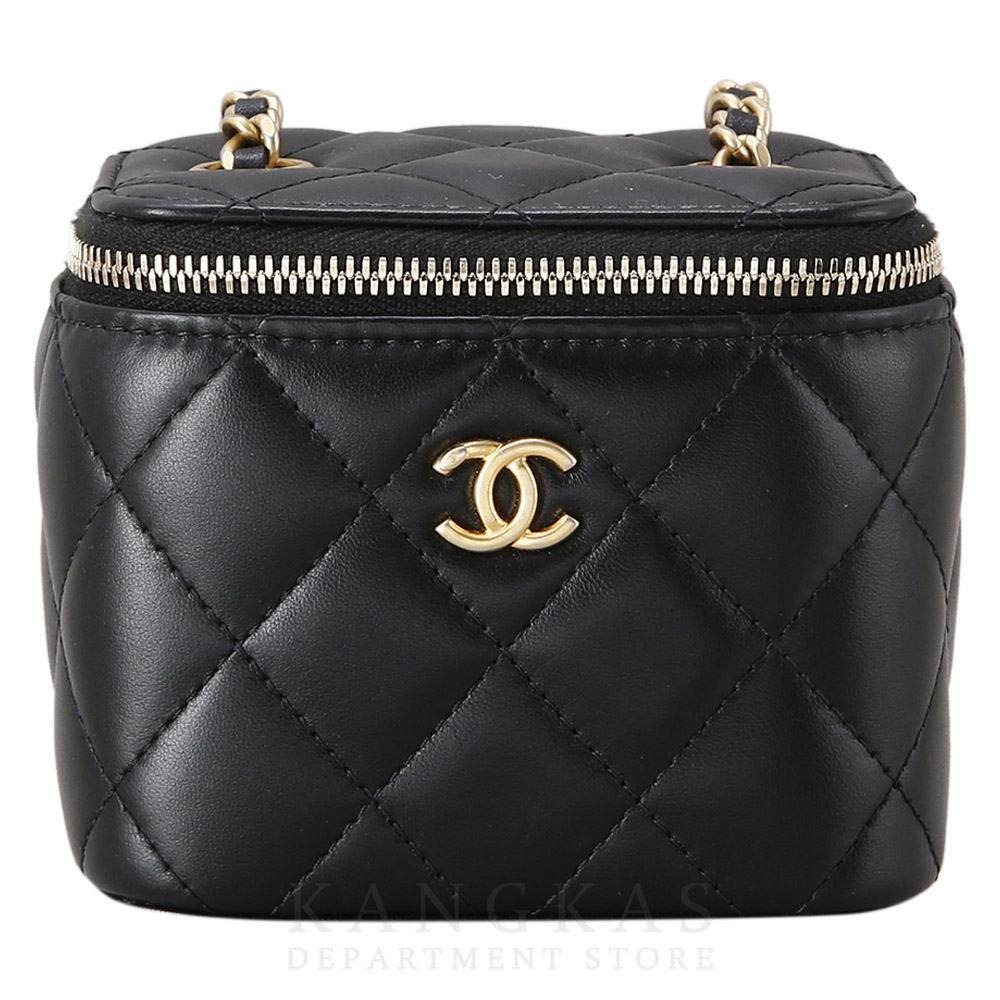 CHANEL(USED)샤넬 AP1447 골든볼 정사각 베니티 체인백