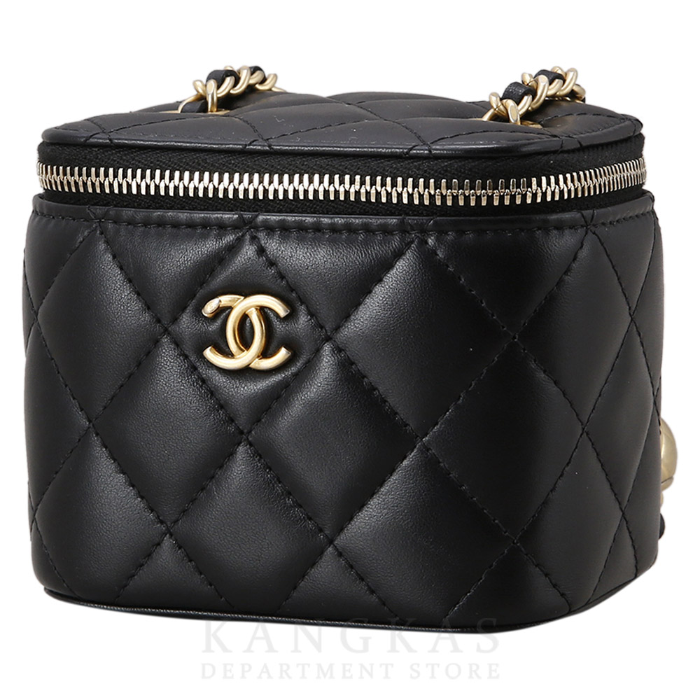 CHANEL(USED)샤넬 AP1447 골든볼 정사각 베니티 체인백